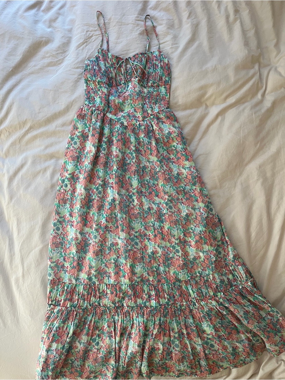 American Eagle floral maxi dress